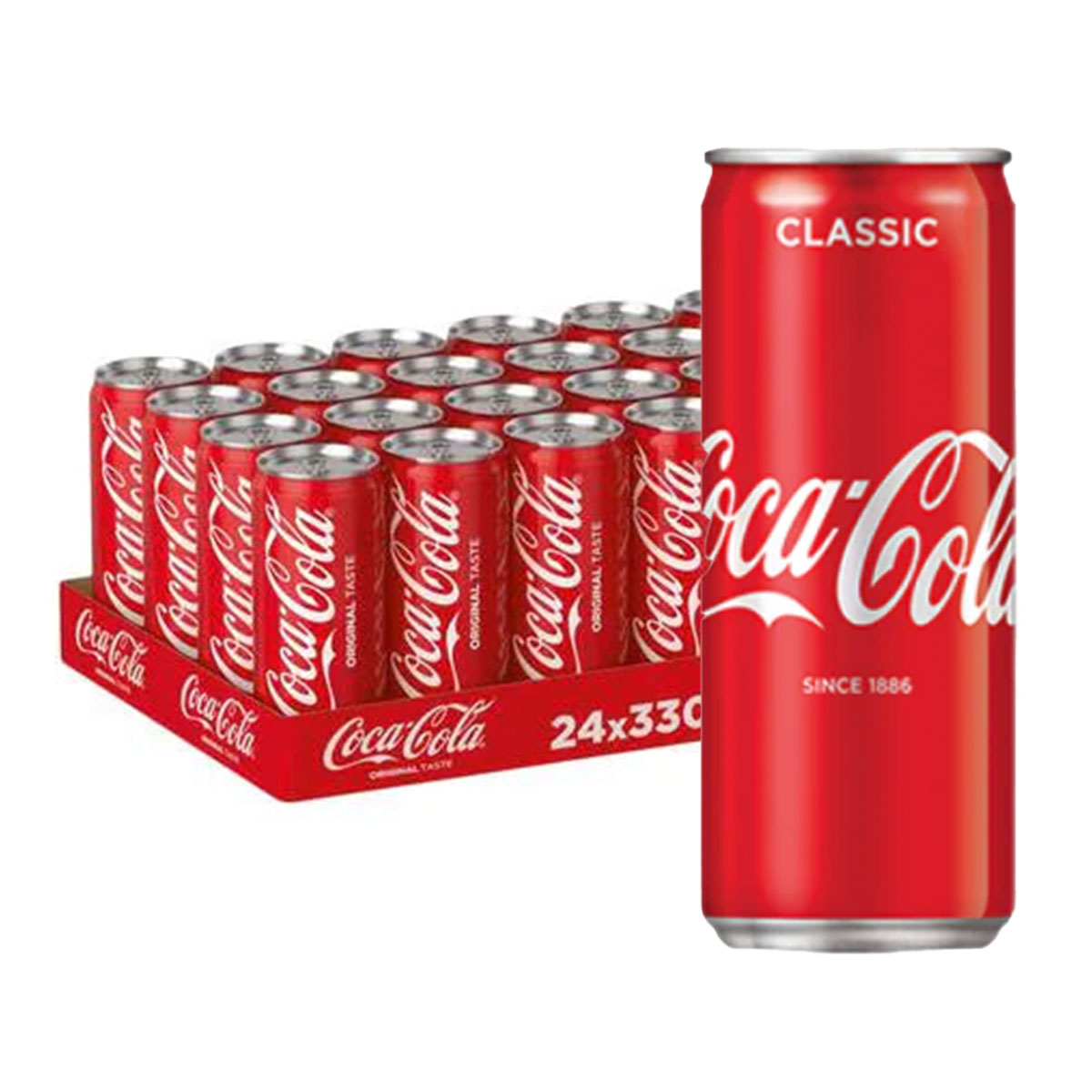 Coca Cola Original Canned - Growfood Supply