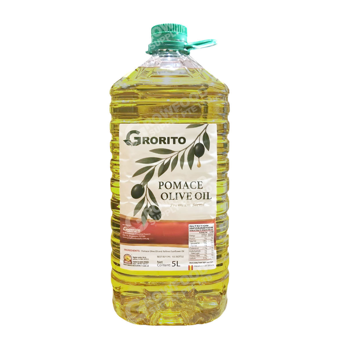 Grorito Pomace Olive Oil Blend - Growfood Supply