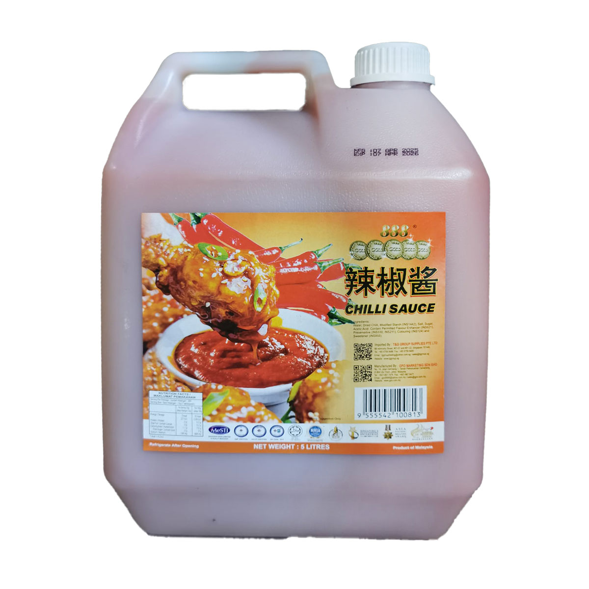 888 Chilli Sauce - Growfood Supply